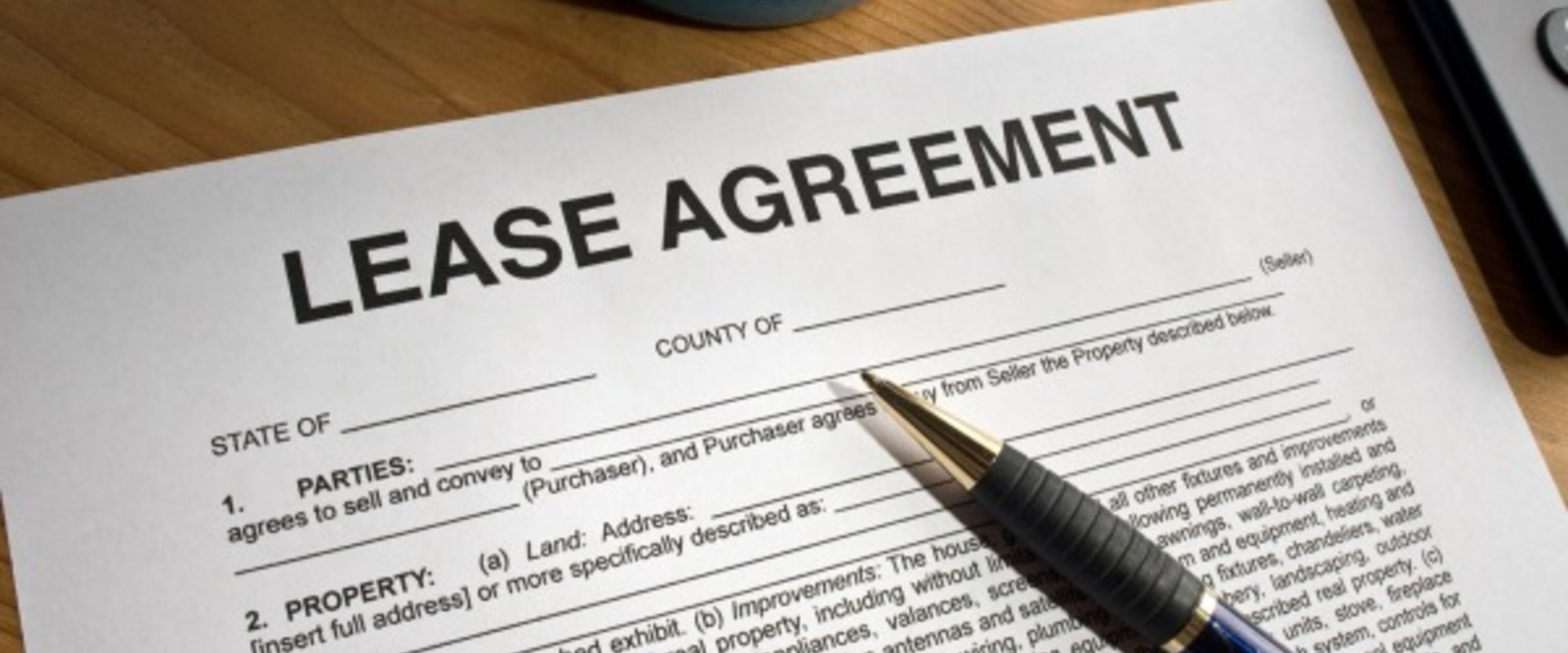 What is a lease agreement?